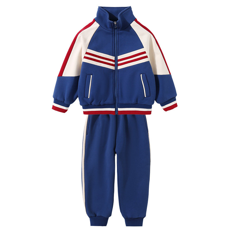 小学生班服春秋款儿童校服三件套加厚幼儿园园服秋冬季运动会套装