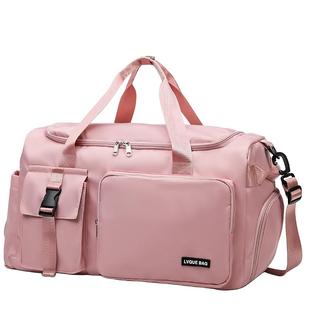 大容量旅行包女运动训练健身包手提双肩两用包行李袋旅游户外背包