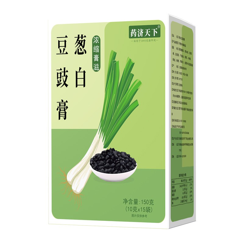 葱豉汤淡豆豉葱白豆豉膏药食同源