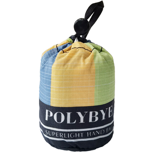 小清新柔软环保便携便当包 折叠收纳皮肤包条纹超市旅行防水手袋