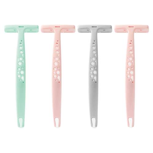 剃刀刮毛刀腋下男女士专用防刮伤安全老式私密处刮腿毛刀不留黑点