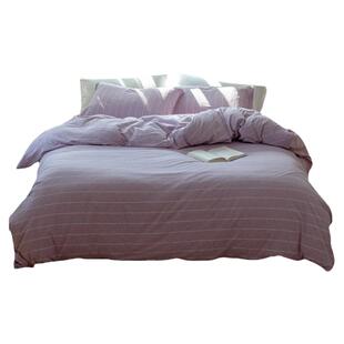 无印良品A类天竺棉2米被罩150×200被套单件纯棉床单1.8米床笠款