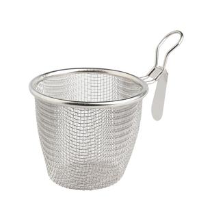 舍里火锅漏勺专用细网家用挂边捞面勺漏网油炸过滤网篮不锈钢漏筐