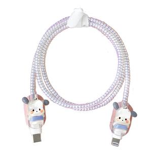 适用数据线保护套苹果oppo华为小米vivo充电器头 防折断 破损修复