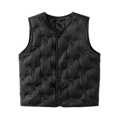 贝肽斯儿童羽绒马甲2025秋冬新款