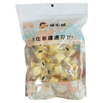 疆心域酸奶小方块奶味十足