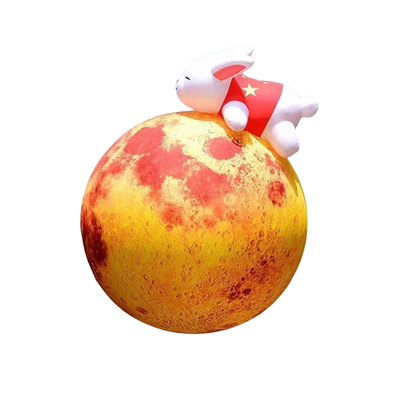 充气行走卡通气模定制闭气爱心