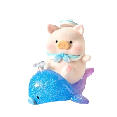 【官方】LULU猪盲盒动物派对罐头猪lu家小馆宅猪相伴潮玩手办女生