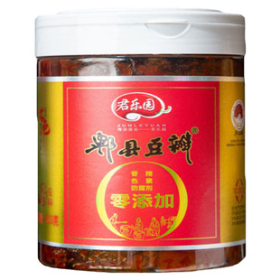 【君乐园】零添加郫县豆瓣酱正宗老豆瓣0无添加剂家用炒烧菜酱料