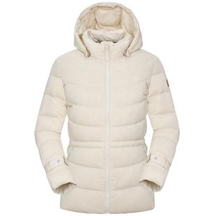 LAFUMA乐飞叶户外24秋冬90%绒子轻量羽绒服女可拆卸帽保暖外套