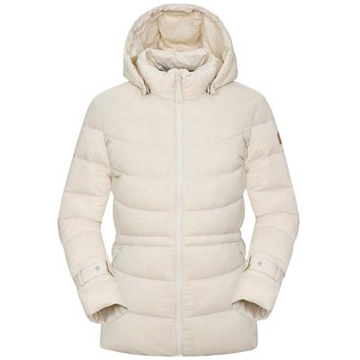 LAFUMA乐飞叶户外24秋冬90%绒子轻量羽绒服女可拆卸帽保暖外套