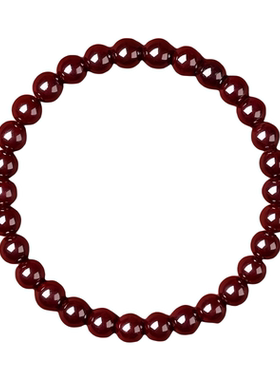 高纯度天然原矿朱砂手串