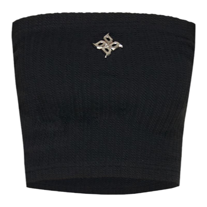 ardencode抹胸十字花金属标