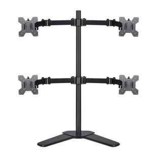 魔典四屏显示器支架子挂架双屏拼接电脑桌面通用上下多屏旋转底座