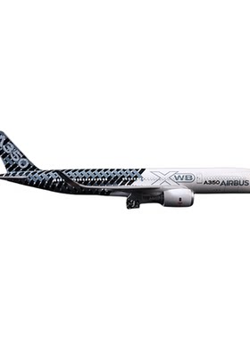 47cm空客A350飞机模型原型机大型仿真客机模型合金玩具礼物摆件