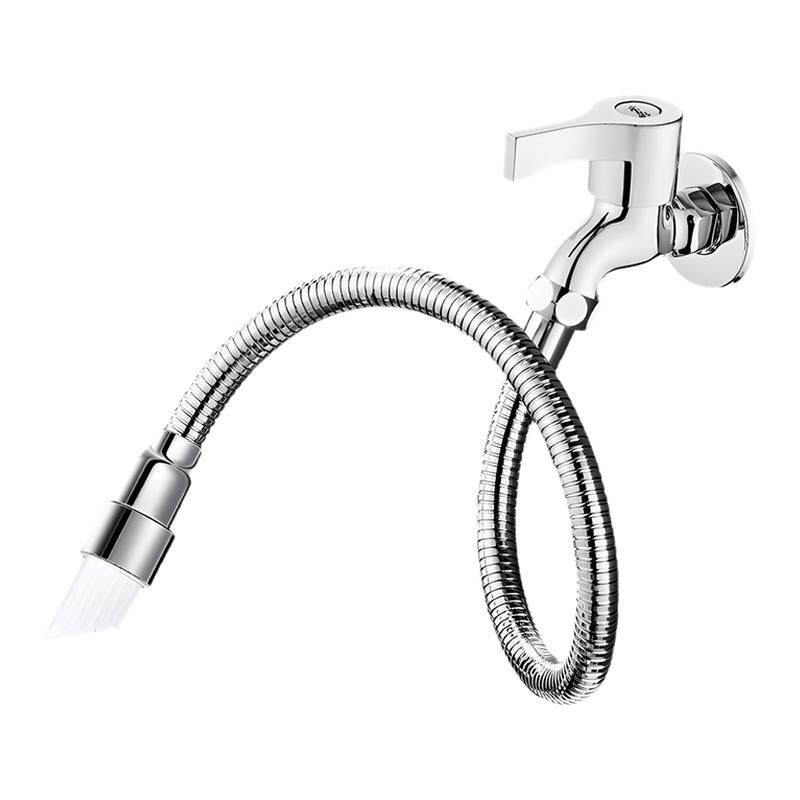 水龙头延伸器防溅神器不锈钢延长管多功能接头家用万向加长水软管