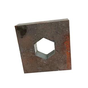 挖掘机速连接器铁片快换铁块油缸固定保险安全制动锁块快接铁方块