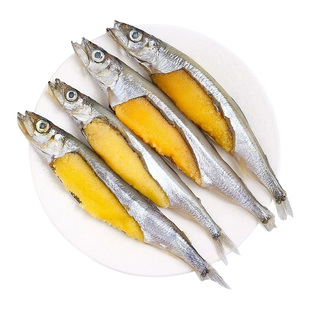 多春鱼满籽新鲜人吃籽鱼冷冻海鲜水产鲜活超特大海鱼烧烤食材商用