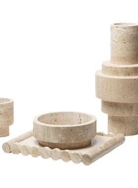 圆球正方客厅小凳子大理石寂风