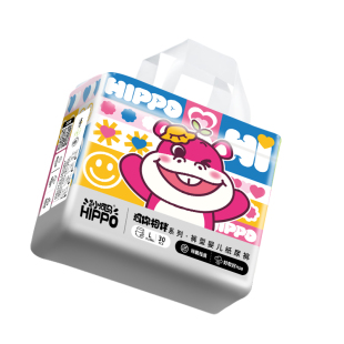 【旗舰正品】顽皮小河马河你相伴纸尿裤胖宝宝大版型尿不湿拉拉裤