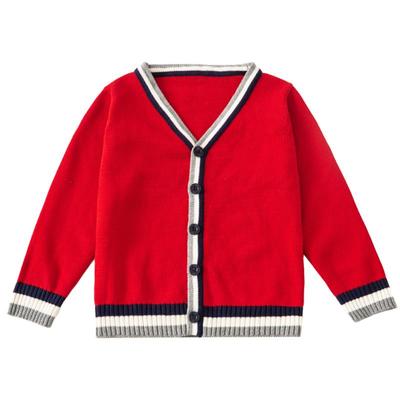 罗蒙学院风儿童针织上衣