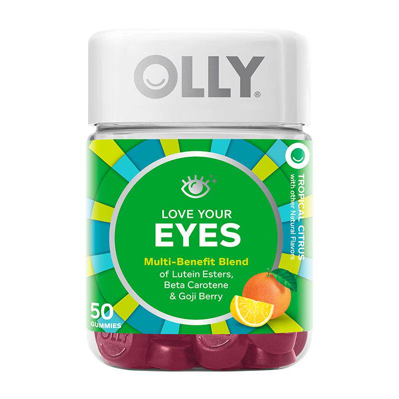 OLLY联合利华叶黄素护眼软糖50粒