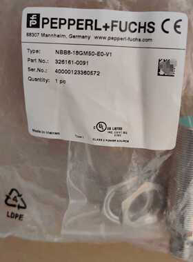 议价NBB8-18GM50-E0-V1倍加福电感式传感器 货号326161-0091原装