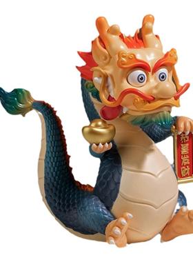 欢喜小将祥龙盈门送男生的潮玩艺术品创意礼物玩具原创手办车载