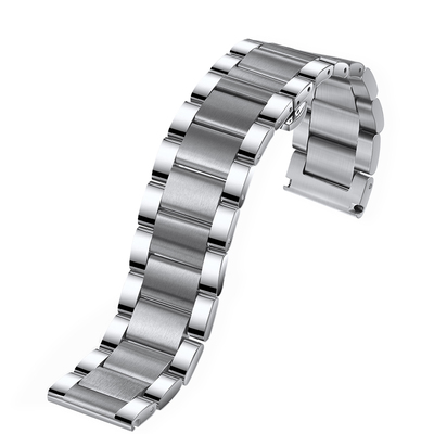 汉密尔顿手表带实心精钢适配钢带