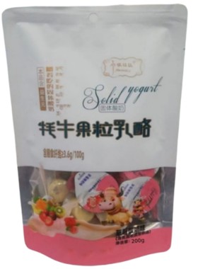 小妞比比牦牛果粒乳酪高铁同款厚