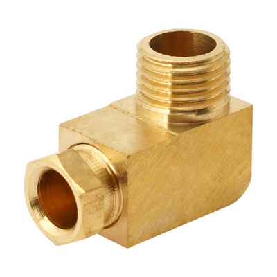 左圆右方润滑油路滑块油管铜弯头