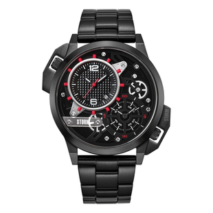 STORM/英伦风暴死星系列男士欧美手表石英双时区表送男友47539