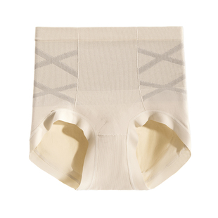 蕉序黑X绷带高腰收腹大码胖MM旗袍产后提臀三角内裤女2025新款