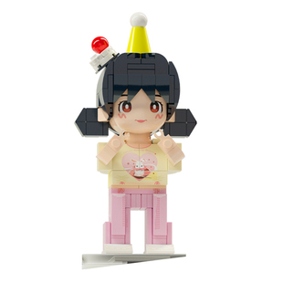 方仔照片定制积木小人偶手工制作人像手办送男女生日礼物创意礼盒