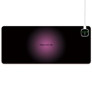 加热鼠标垫超大电发热游戏暖桌垫办公室书桌面垫男生电脑写字暖手