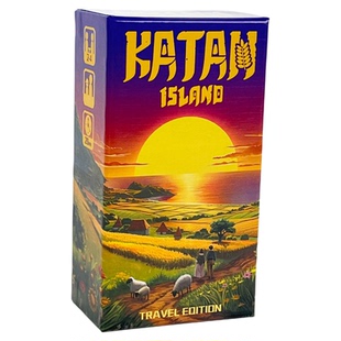 KATAN ISLAND卡坦岛便携旅行版桌游卡牌中英文成年休闲聚会游戏塔