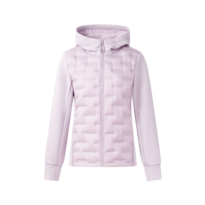 PONY男女户外羽绒服拼接外套