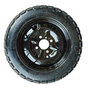 电动三轮车300-8/350-10/375-12/400/450/500真空充气轮胎带钢圈