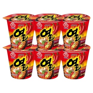 韩国进口不倒翁火热拉面杯桶面拉面杯面方便面泡面速食面