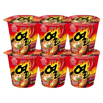 不倒翁拉面杯装方便面