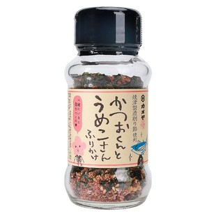 日本进口拌饭料龟屋伊豆鲣鱼梅子海苔碎芥末茶泡饭料包饭团寿司卷