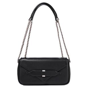 DISSONA迪桑娜女包信函系列链条小方包植鞣牛皮腋下包单肩斜挎包b