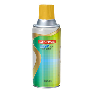 三和自喷漆RAL1016硫磺色1018锌黄色1021油菜黄劳尔金属手摇喷漆