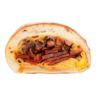 南风窗手作欧包火腿猪肉脯软面包代餐健身手工面包早餐咸口欧包