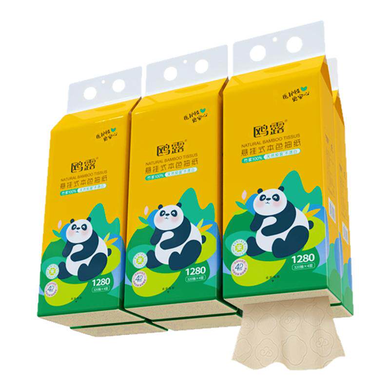 鸥露悬挂抽纸320抽*4包