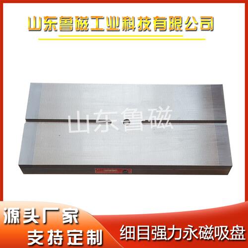 永磁吸盘 100N间隔细密XM91-200×300磨床用强力密极永磁吸盘