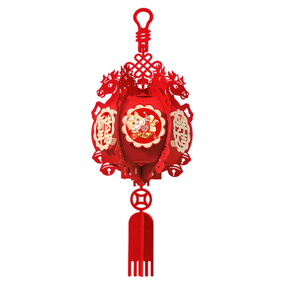 2026新年装饰品灯笼挂件马年新款