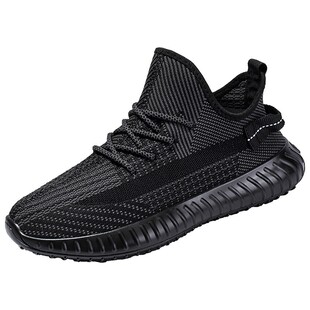 莆田椰子350男鞋春季透气防臭2026新款飞织网面运动网鞋休闲潮鞋