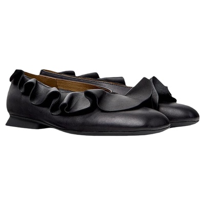 【新品】Camper看步女鞋Casi Myra优雅甜美浅口单鞋花边芭蕾舞鞋