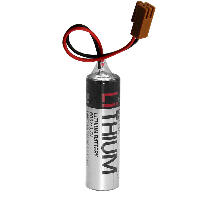 三菱伺服机锂电池MR-J3BAT 3.6V适用MR-J3 驱动器M70系统电池ER6V